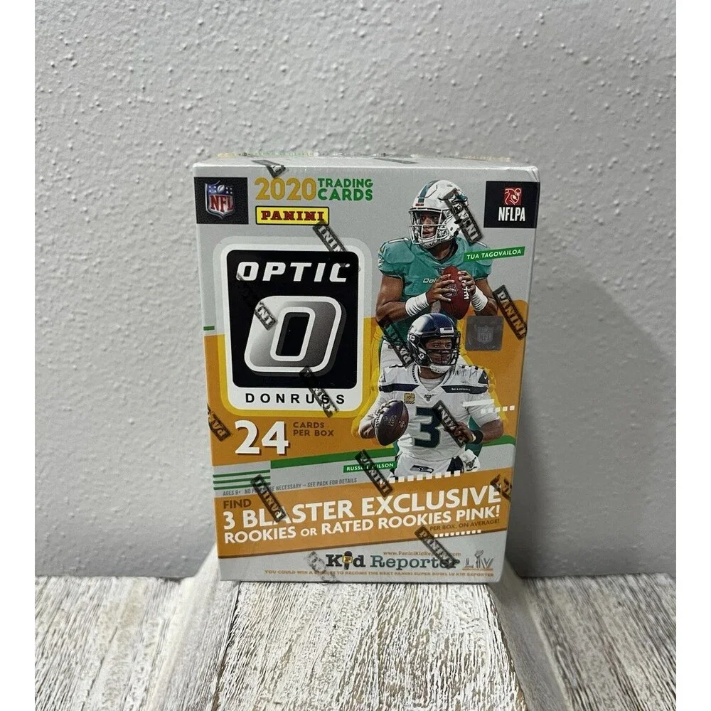 2020 Panini Donruss Optic NFL Football Factory Sealed Blaster Box - Pink Rookies